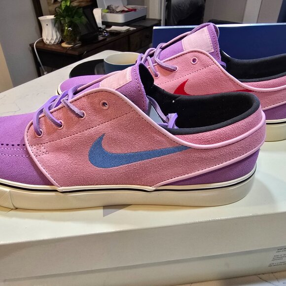 BRAND NEW Nike SB Janoski+ 'Lilac Medium Soft Pink' DV5475-500 MENS SIZE 10 SHOE - Picture 2 of 13